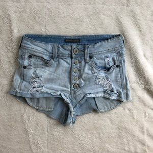 Kendall & Kylie High Rise Jean Shorts